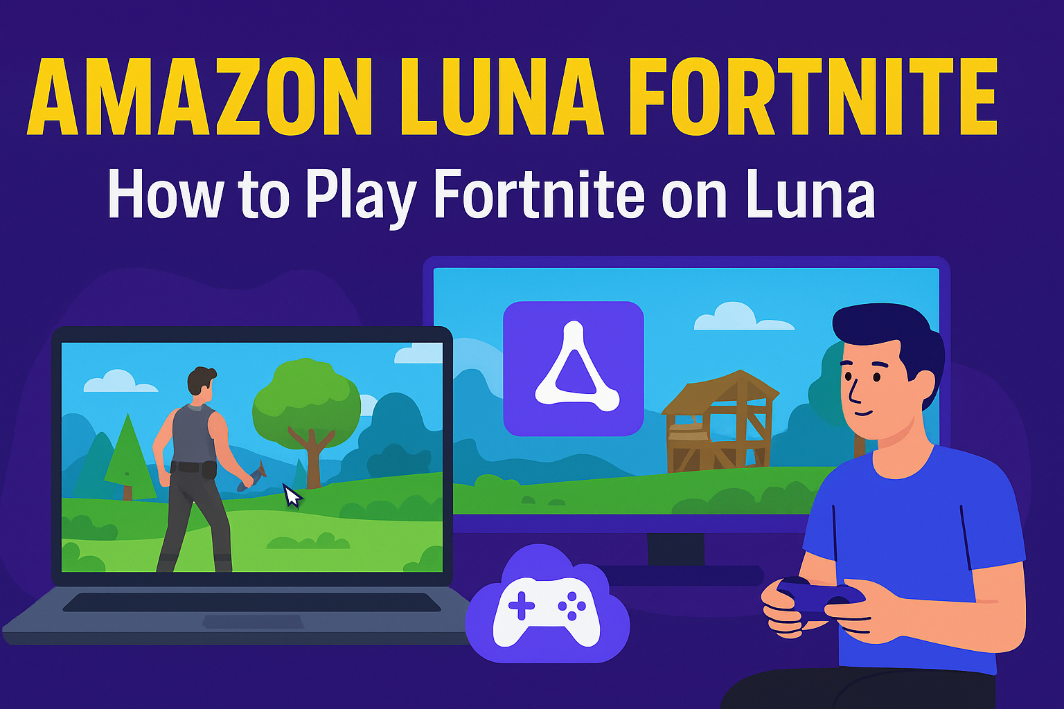 Amazon Luna Fortnite - How to Play Fortnite on Luna
