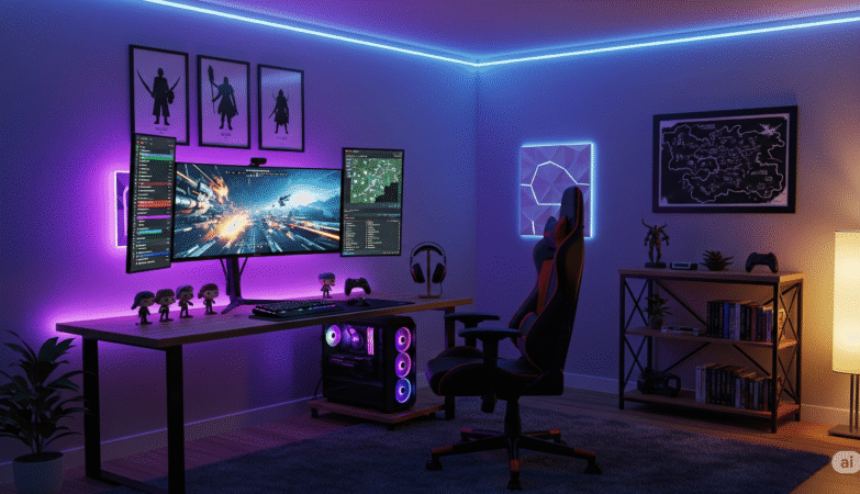 Video gaming room ideas